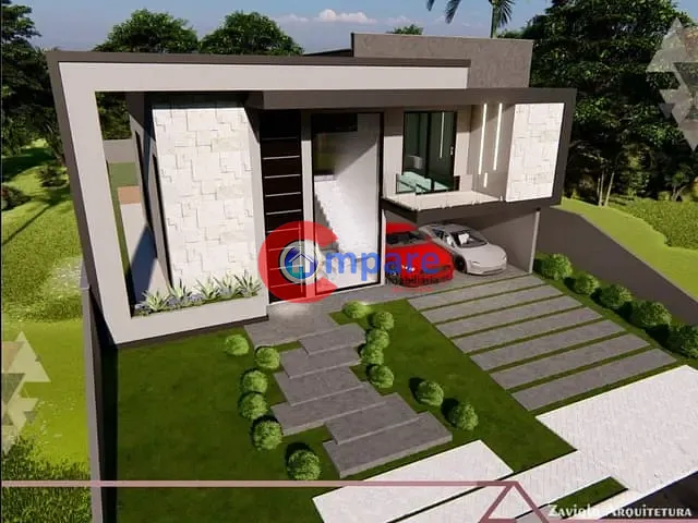 Sobrado com 600m² 4 quartos e 5 banheiros, à venda, no bairro Jardim Colonial em Atibaia