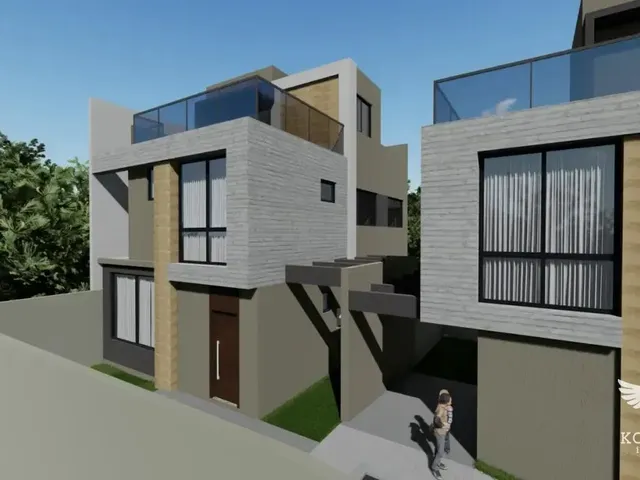 Sobrado com 148m² 3 quartos e 3 banheiros, à venda, no bairro Santa Felicidade em Curitiba
