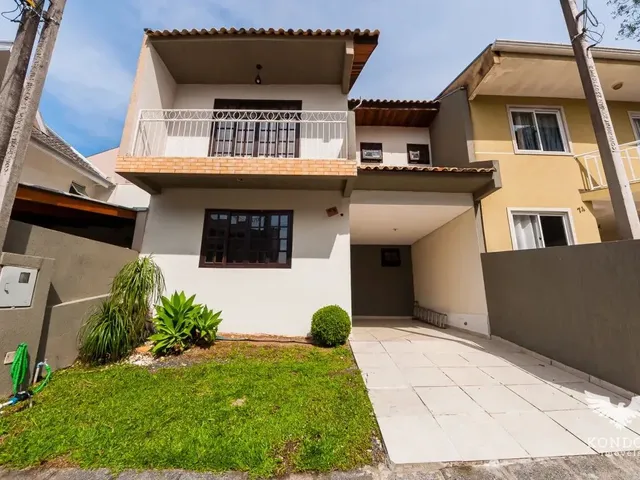 Sobrado com 126m² 3 quartos e 3 banheiros, à venda, no bairro Abranches em Curitiba