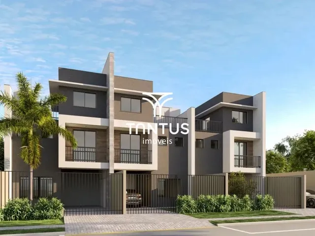 Sobrado com 101m² 3 quartos e 3 banheiros, à venda, no bairro Capão Raso em Curitiba