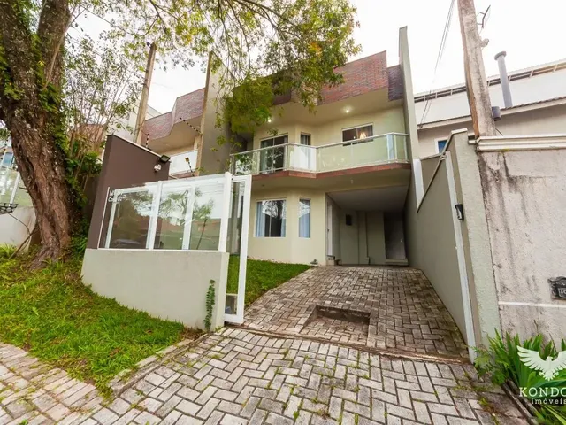 Sobrado com 168m² 4 quartos e 4 banheiros, à venda, no bairro Abranches em Curitiba