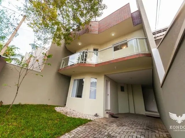 Sobrado com 168m² 4 quartos e 4 banheiros, à venda, no bairro Abranches em Curitiba