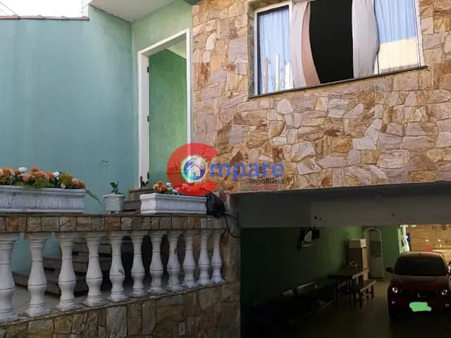 Sobrado 3 quartos e 4 banheiros, à venda, no bairro Parque Continental I em Guarulhos