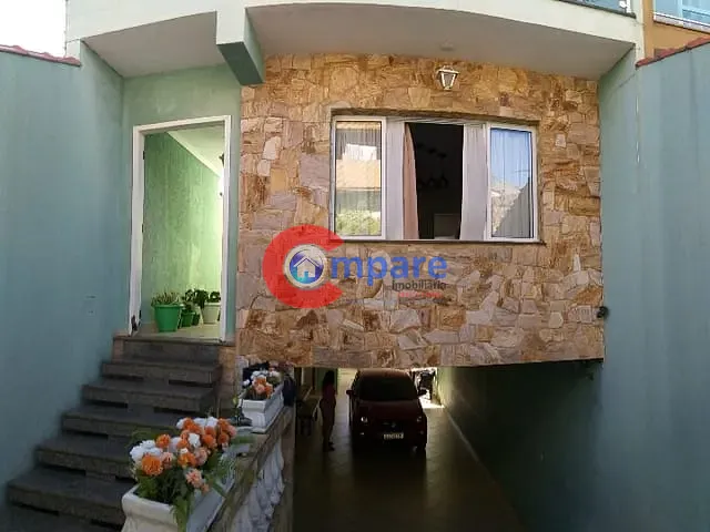 Sobrado 3 quartos e 4 banheiros, à venda, no bairro Parque Continental I em Guarulhos