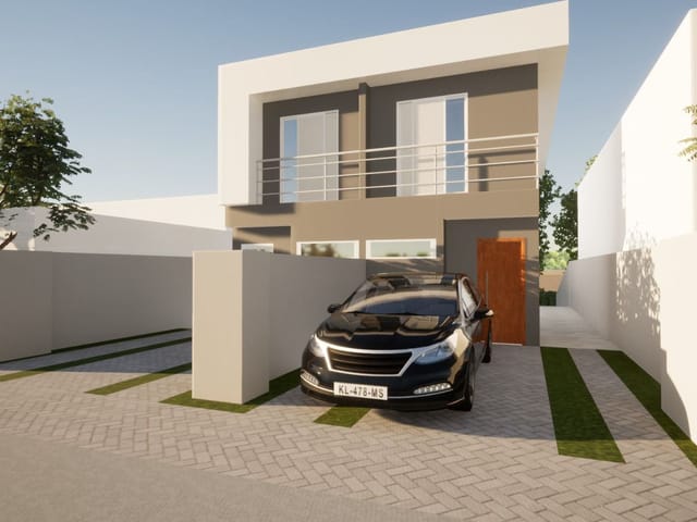 Sobrado com 125m² 3 quartos e 2 banheiros, à venda, no bairro Água Espraiada (Caucaia do Alto) em Cotia