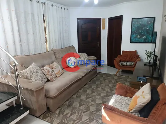 Sobrado com 125m² 3 quartos e 2 banheiros, à venda, no bairro Jardim Terezópolis em Guarulhos