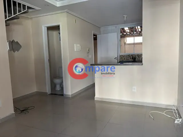 Sobrado com 100m² 2 quartos e 2 banheiros, para alugar, no bairro Parque Flamengo em Guarulhos