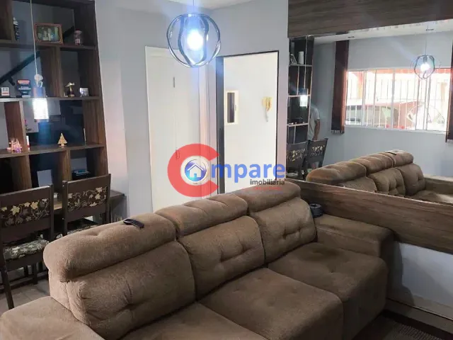 Sobrado 3 quartos e 1 banheiro, à venda, no bairro Parque Flamengo em Guarulhos