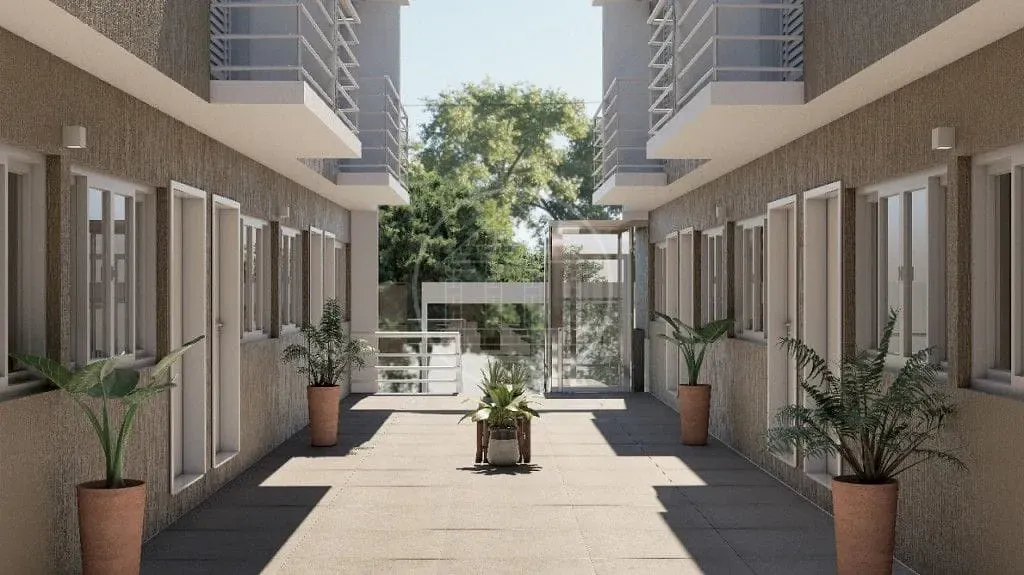 Sobrado, 2 quartos, 77 m² - Foto 1