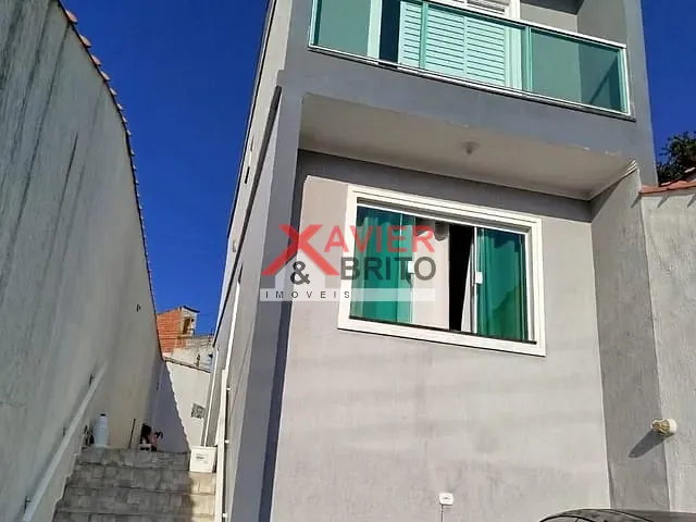 Sobrado com 77m² 2 quartos e 2 banheiros, à venda, no bairro Jardim Marcelo em Itaquaquecetuba