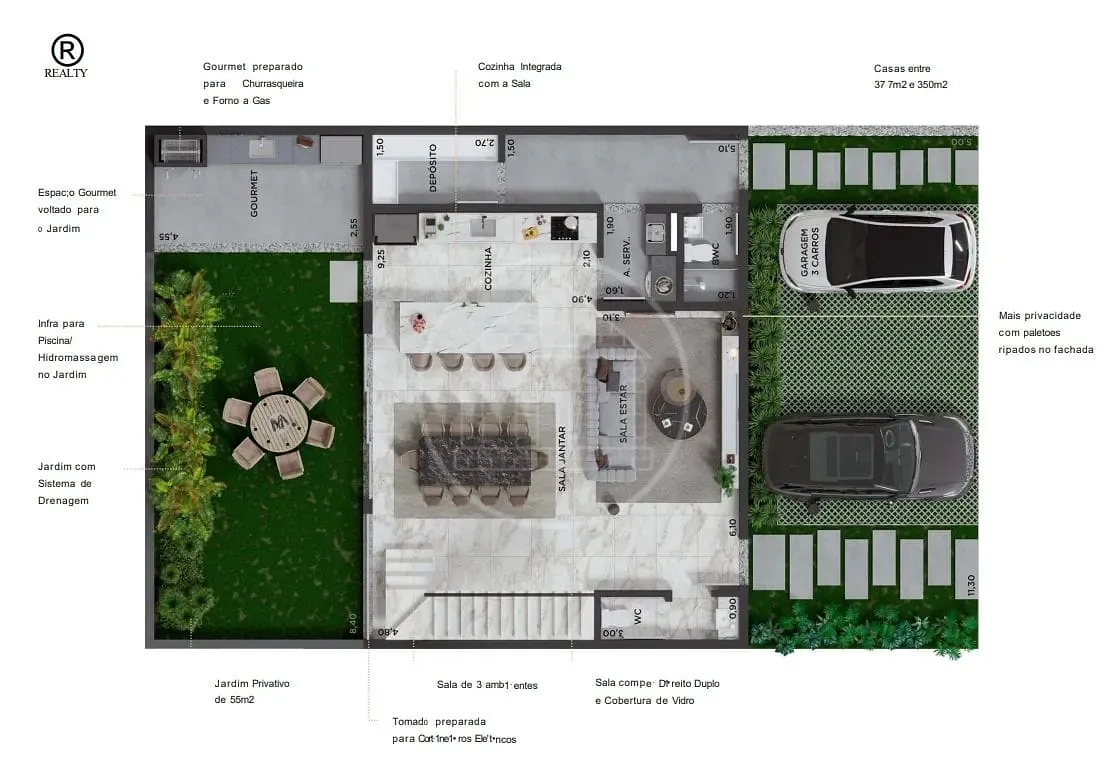 Sobrado, 4 quartos, 320 m² - Foto 13