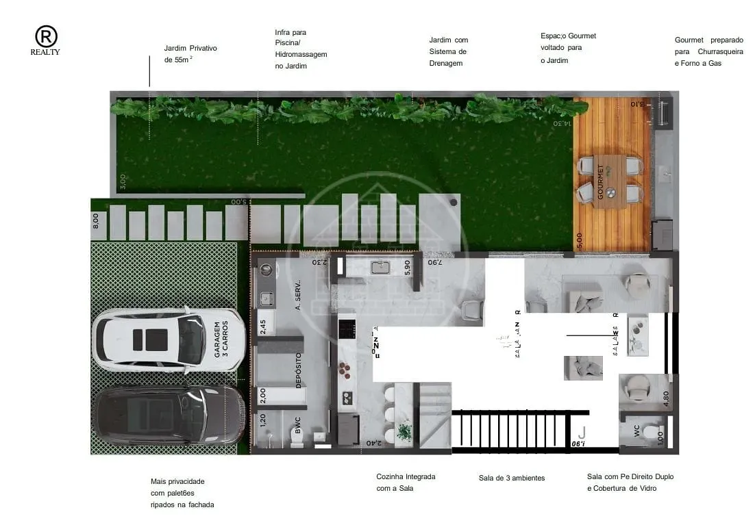 Sobrado, 4 quartos, 320 m² - Foto 14