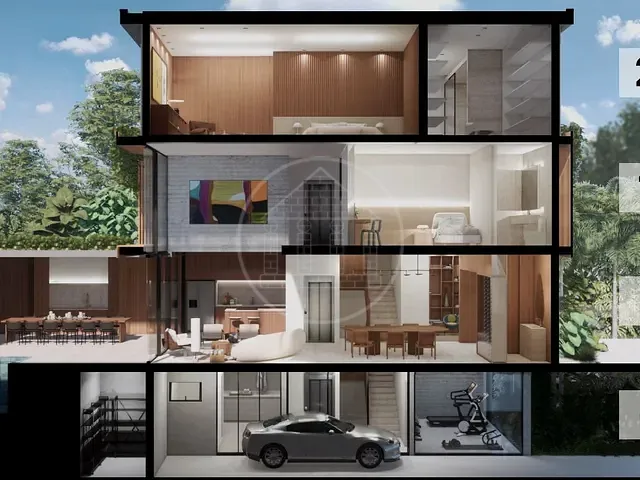 Sobrado com 2000m² 4 quartos e 6 banheiros, à venda, no bairro Brooklin em São Paulo