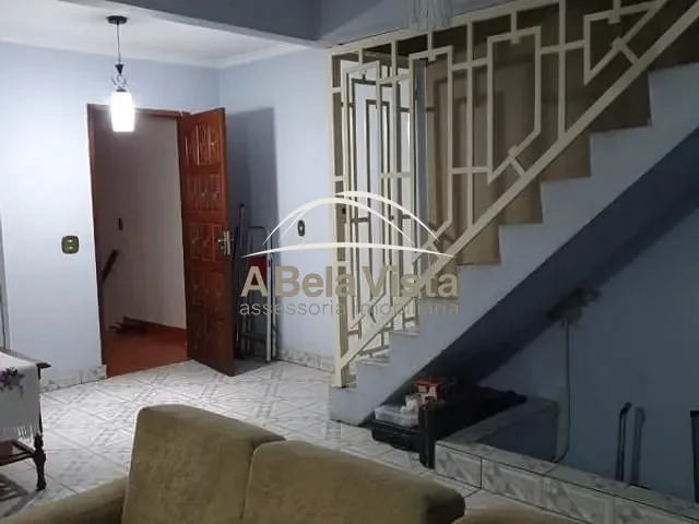 Sobrado 3 quartos e 2 banheiros, à venda, no bairro JD DAS FLORES em Osasco