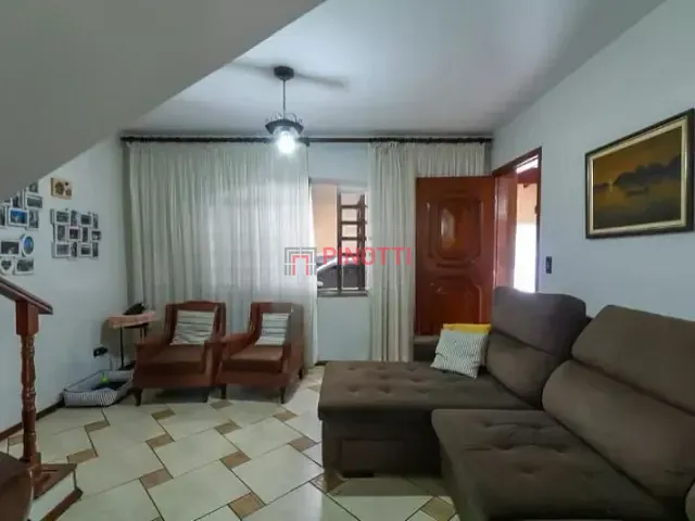 Sobrado 3 quartos e 3 banheiros, à venda, no bairro Vila Alvinópolis em São Bernardo do Campo