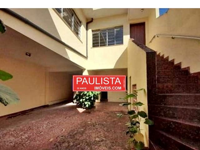 Foto do Sobrado - Sobrado comercial para locação, 213 m² de área útil, 7 salas, 4 banheiros, 3 vagas, localização privilegiada no Campo Belo, São Paulo, SP | Paulista Imóveis
