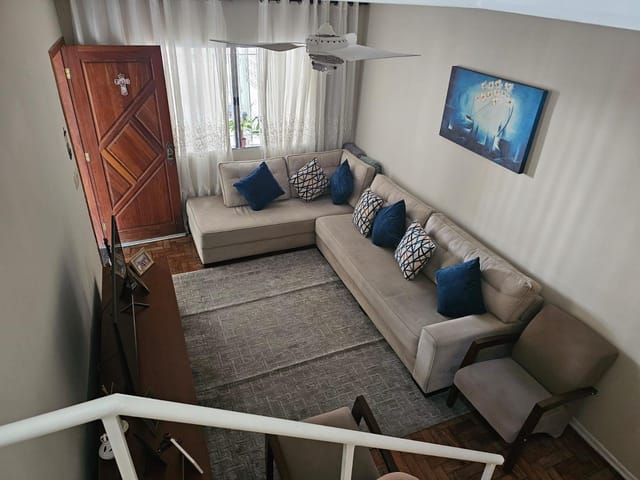 Foto do Sobrado - Sobrado à venda com 145 m², 3 dormitórios, 1 suíte, sala 2 ambientes, 3 banheiros, 1 vaga, terraço, Cidade Dutra, São Paulo, SP | Paulista Imóveis