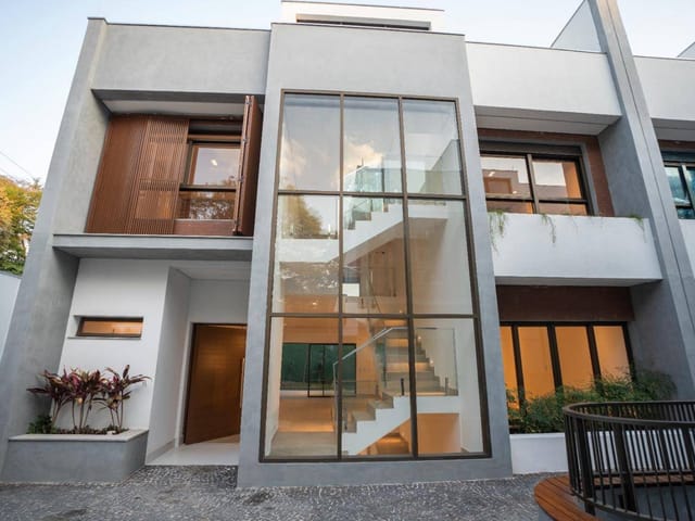 Foto do Sobrado - Sobrado à venda com 337m², 4 quartos, 2 suítes em Condomínio Fechado , Alto da Boa Vista /Jardim dos Estados, São Paulo, SP | Paulista Imóveis