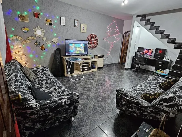 Sobrado com 125m² 4 quartos e 2 banheiros, à venda, no bairro Jardim Santa Bárbara em São Paulo