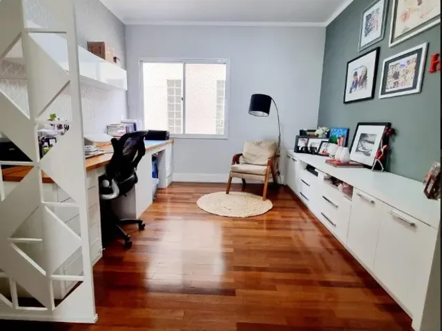 Foto do Sobrado - Sobrado à venda com 338m², 3 quartos, 3 suíte, 3 vagas de garagem na Chácara Flora, São Paulo-SP | Paulista Imóveis