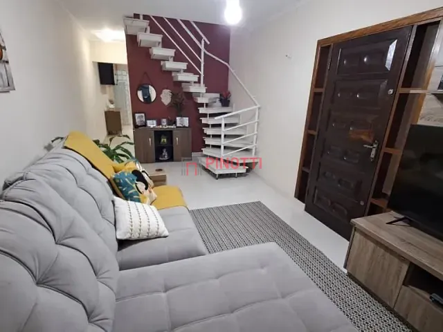 Sobrado 3 quartos e 2 banheiros, à venda, no bairro Vila Euclides em São Bernardo do Campo