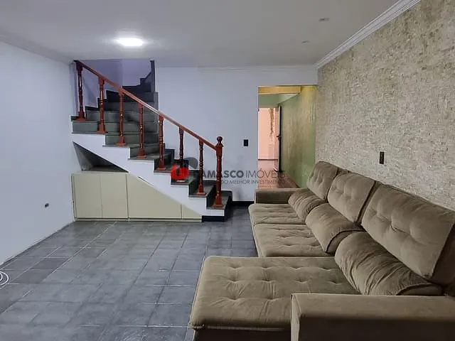 Sobrado 3 quartos e 3 banheiros, à venda, no bairro Santa Paula em São Caetano do Sul