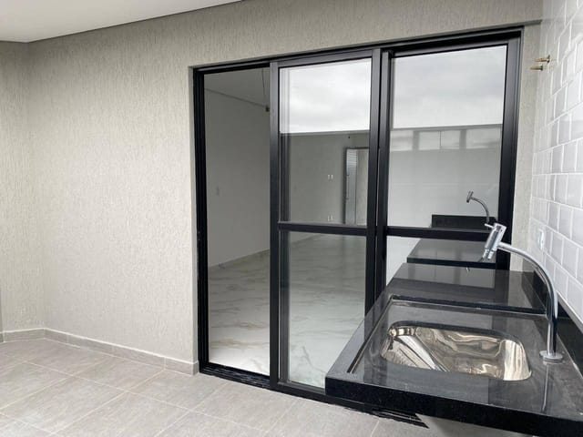 Foto do Sobrado - Sobrados NOVOS - com área util de 81m² sendo 2 Suítes e 2 Vagas – Conforto e Praticidade. Em exposição!!! | A Bela Vista Imóveis
