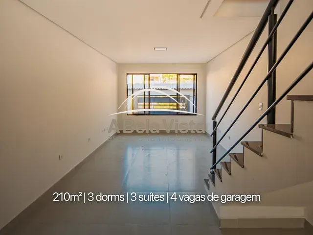 Sobrado com 210m² 3 quartos e 3 banheiros, à venda, no bairro Bela Vista em Osasco