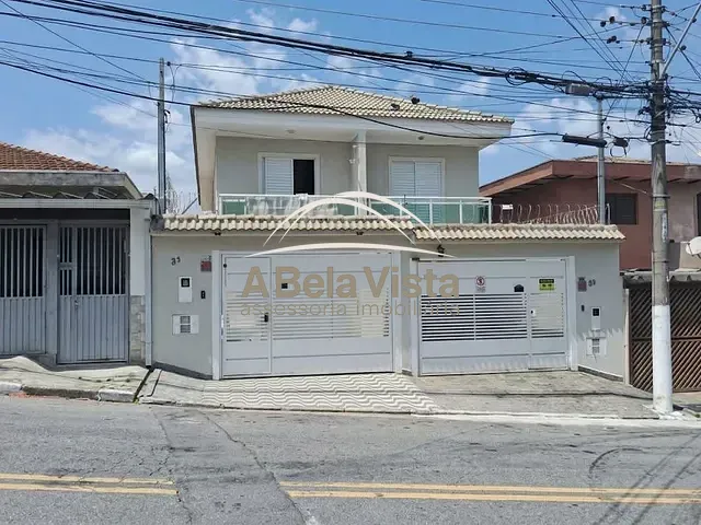 Sobrado com 153m² 3 quartos e 4 banheiros, à venda, no bairro Bela Vista em Osasco