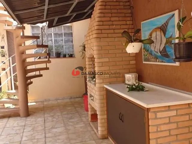 Sobrado 3 quartos e 4 banheiros, à venda, no bairro Campestre em Santo André