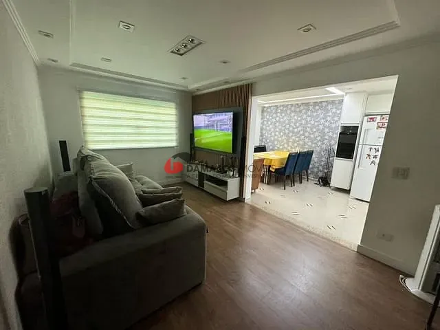 Sobrado 3 quartos e 4 banheiros, à venda, no bairro Jardim Santo Antônio em Santo André