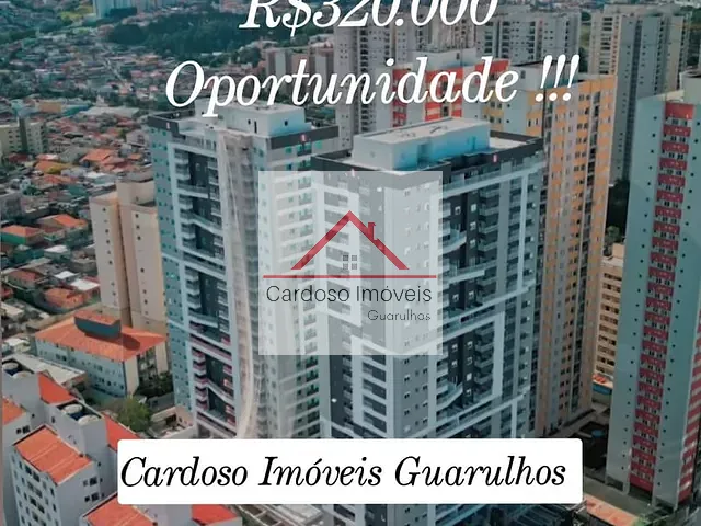 Studio com 31m² 1 quarto e 1 banheiro, à venda, no bairro Picanço em Guarulhos
