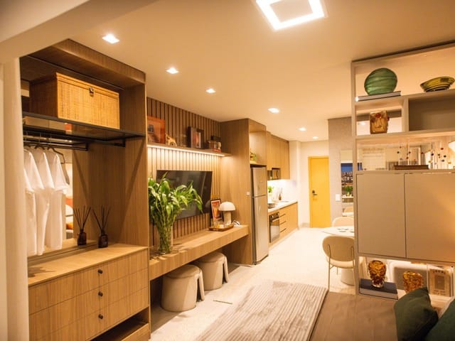 Studio 1 quarto e 1 banheiro, à venda, no bairro Cidade Nova em Franca