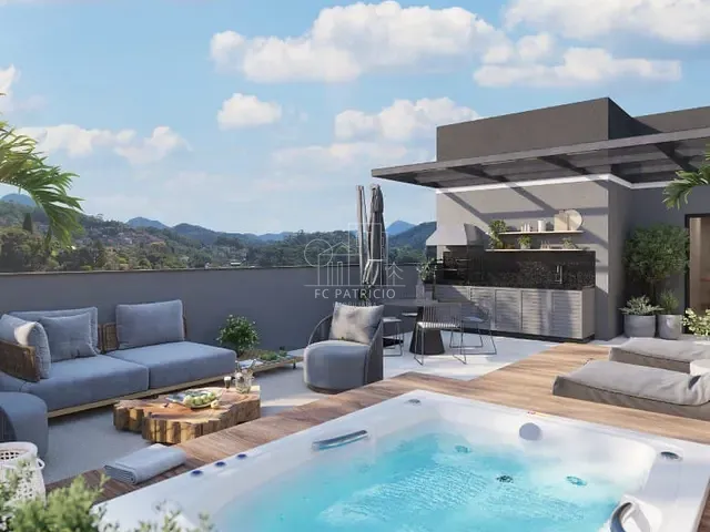 Studio com 50m² 1 quarto e 2 banheiros, à venda, no bairro Santa Cecília em Teresópolis