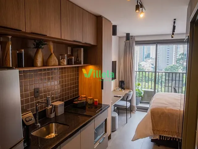 Studio com 25m² 1 quarto e 1 banheiro, para alugar, no bairro Jd Analia Franco em São Paulo