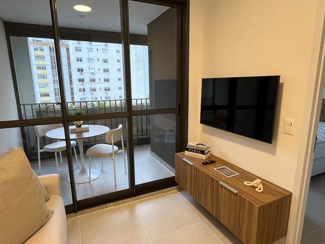 Studio 1 quarto e 1 banheiro, para alugar, no bairro Consolação em São Paulo