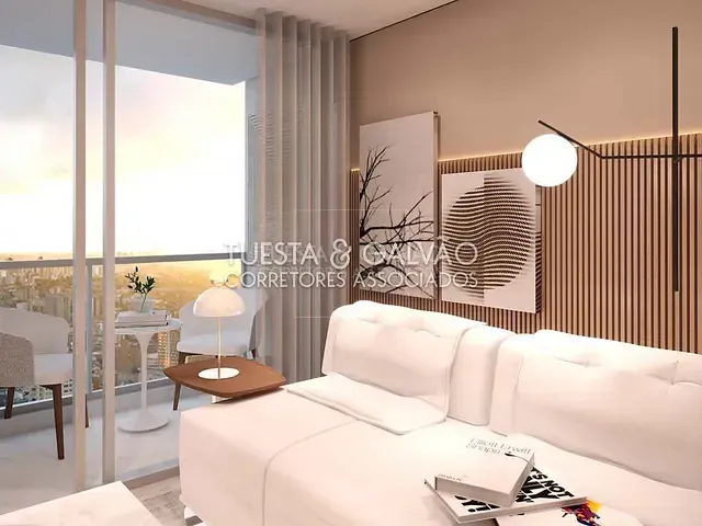 Apartamento com 19m² 1 quarto e 1 banheiro, à venda, no bairro Centro em Curitiba
