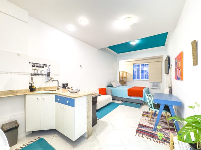 Foto do Studio - Studio Reformado e Pronto para Airbnb a Poucos Passos da Praia | Vizinhos do Leme