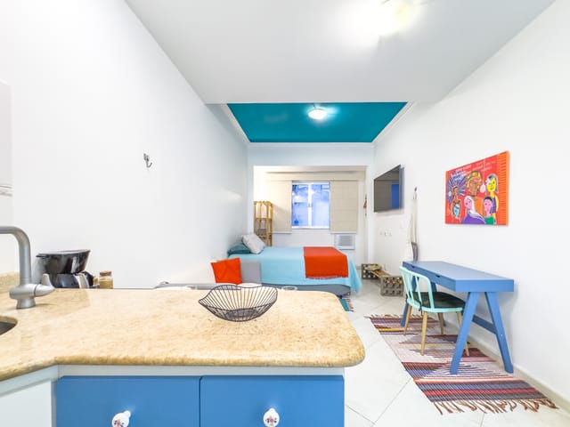 Foto do Studio - Studio Reformado e Pronto para Airbnb a Poucos Passos da Praia | Vizinhos do Leme