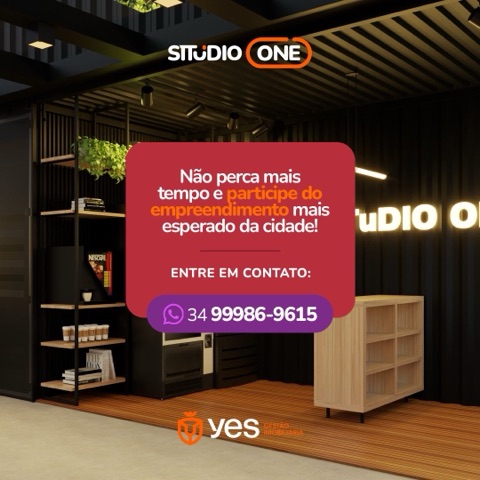 Foto do Studio - Oportunidade Única - Apartamento em Studio à Venda, com localização privilegiada, no Centro de Araxá | Yes Gestão Imobiliária