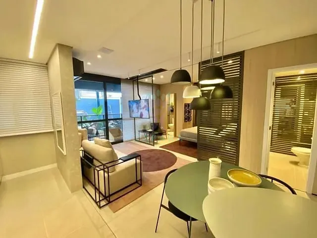 Studio 1 quarto e 2 banheiros, à venda, no bairro Carandá Bosque em Campo Grande