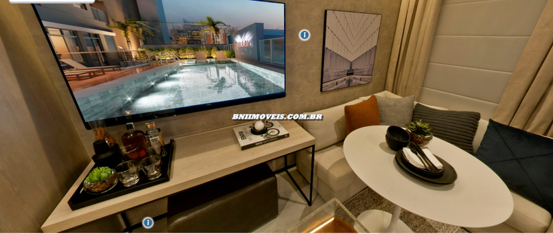 Apartamento à venda com 1 quarto, 25m² - Foto 3
