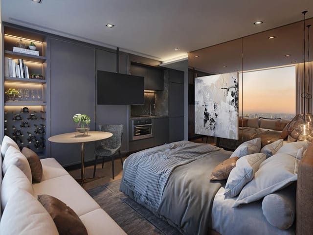 Studio 1 quarto e 1 banheiro, à venda, no bairro Jardins em São Paulo