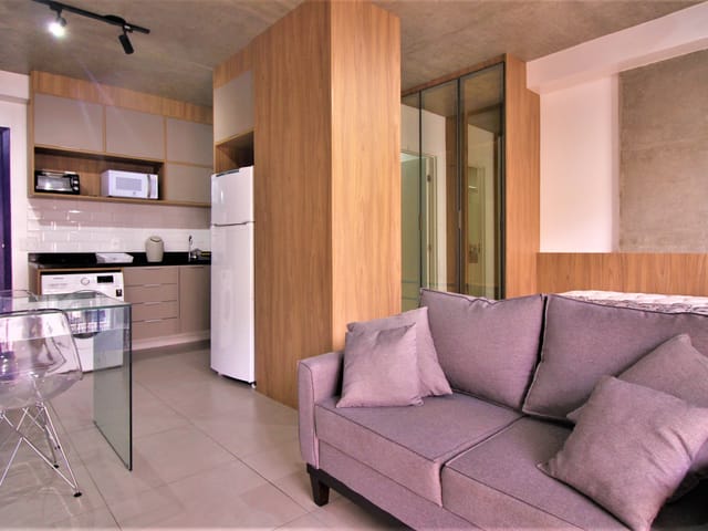 Foto do Studio - Studio mobiliado em Santana, ideal para estudantes e jovens profissionais. Próximo ao metrô, universidades, colégios e comércios essenciais da região. | Sposito de Oliveira Negócios Imobiliários