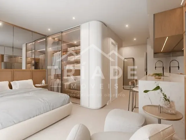 Studio 1 quarto e 1 banheiro, à venda, no bairro Campina do Siqueira em Curitiba