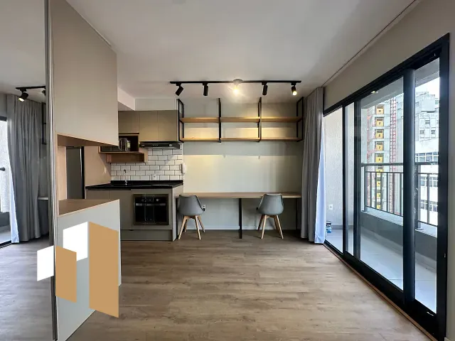 Studio com 30m² 1 quarto e 1 banheiro, para alugar, no bairro República em São Paulo