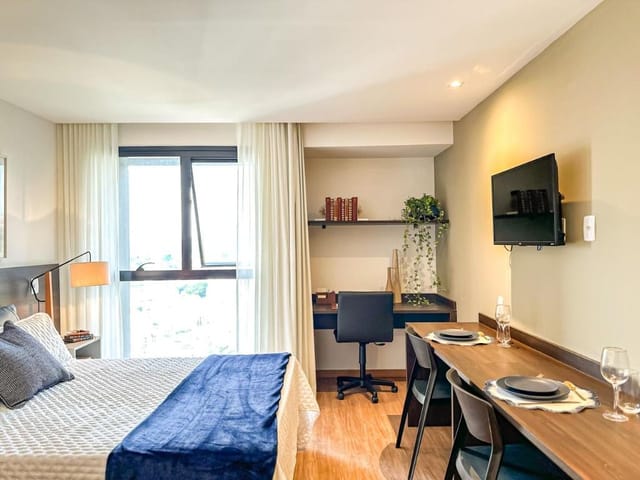 Studio 1 quarto e 1 banheiro, à venda, no bairro Cascatinha em Juiz de Fora
