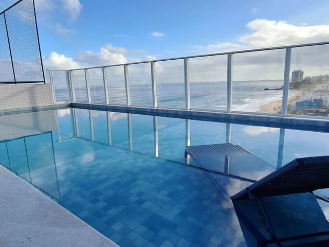 Foto do Studio - ALUGO STUDIO MOBILIADO, EM CONDOMÍNIO FECHADO, NO CORAÇÃO DE AMARALINA: CONFORTO, SEGURANÇA E PRATICIDADE PARA VIVER O MELHOR DE SALVADOR! | Santa Rosas Imóveis