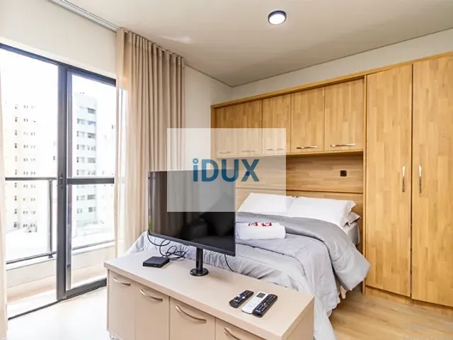 Studio 1 quarto e 1 banheiro, para alugar, no bairro Portão em Curitiba