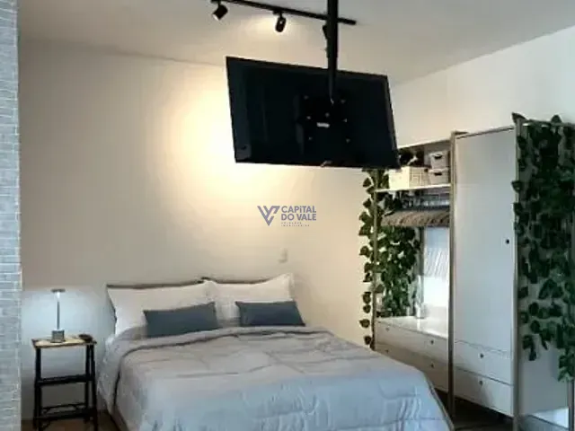 Studio 1 quarto e 1 banheiro, à venda ou para alugar, no bairro Jardim Aquarius em São José dos Campos